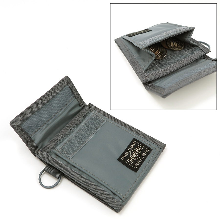 PORTER ポーター カプセル ウォレット 555-06441 グレー ポーター カプセル ウォレット 555-06441 （カラー：グレー
