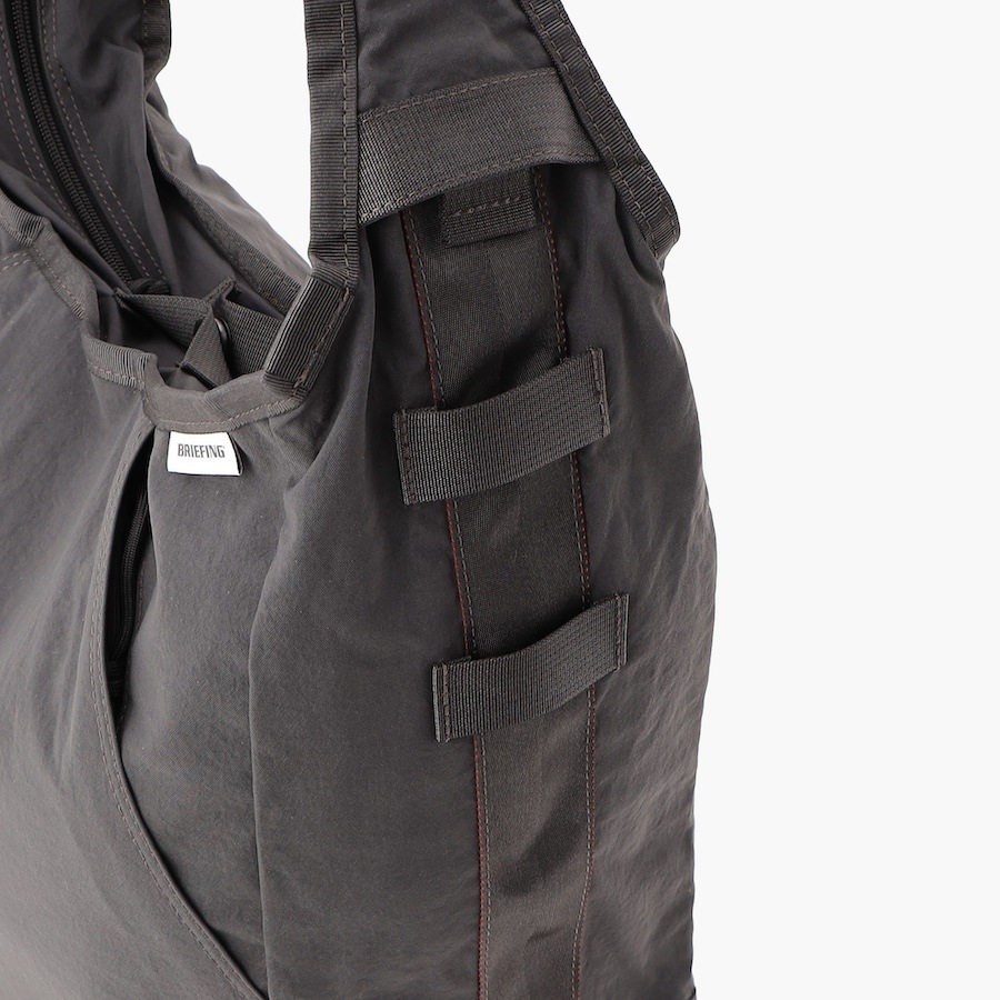 �����٤�Υ٥�ƥ��ա� �֥꡼�ե��� BRIEFING ���������Хå� HOBO BAG TALL �ʥ��顼�����㥳����� BRA251L13