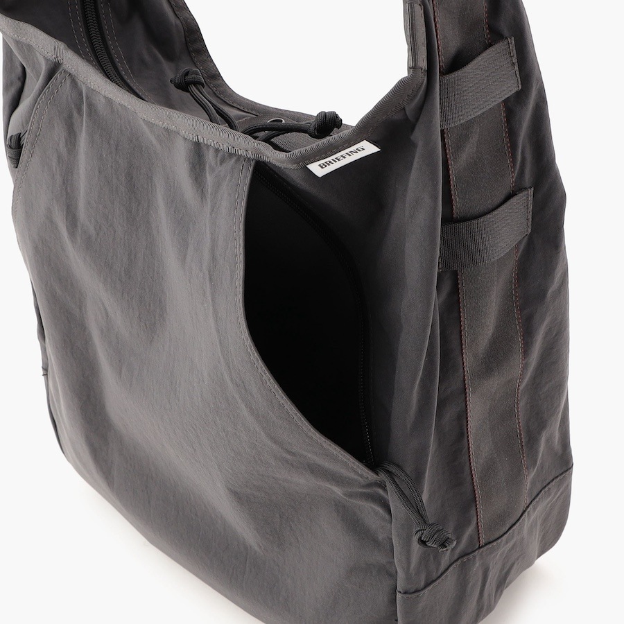 �����٤�Υ٥�ƥ��ա� �֥꡼�ե��� BRIEFING ���������Хå� HOBO BAG TALL �ʥ��顼�����㥳����� BRA251L13