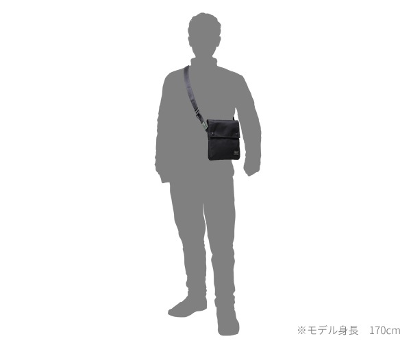 ポーター ユニット ショルダーバッグ 784-05465 （カラー：ブラック