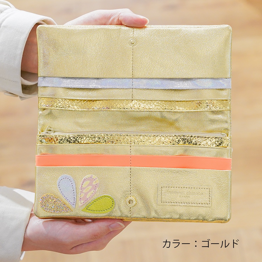 ツモリチサト　ドロップス　長財布　シャンパンゴールド　超美品 楽天市場】【選んでもらえる特典付き】 ツモリチサト 財布