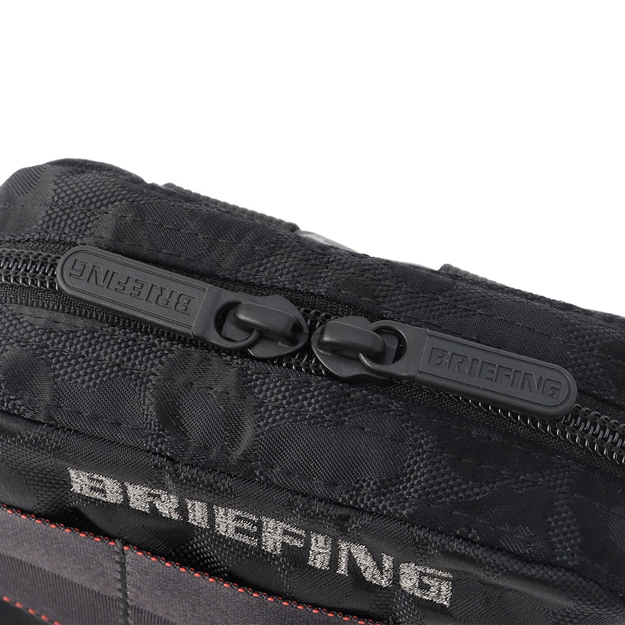 �����٤�Υ٥�ƥ��ա� �֥꡼�ե��� BRIEFING 3WAY�ݡ��� 3WAY POUCH LEOPARD JQ �ʥ��顼���֥�å��� BRG251G30