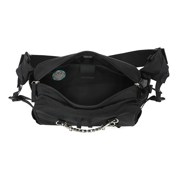 POTER RING ボディバッグ　BLACK POTR ライド ブラック ウエストバッグ 997-36858 （カラー：ブラック