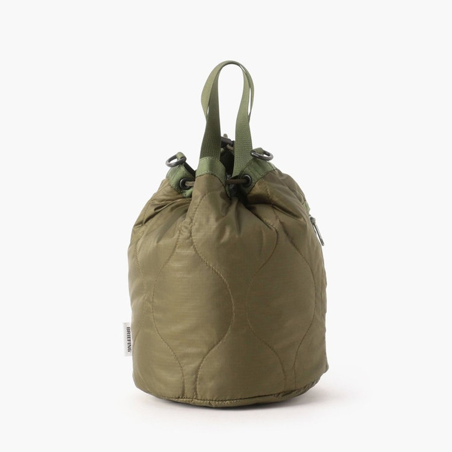 �����٤�Υ٥�ƥ��ա� �֥꡼�ե��� BRIEFING ��С����֥�ɥ������ȥ�󥰥������� MF RIVERSIBLE DRAWSTRING SHOULDER �ʥ��顼���ե��ꥢ������ߥۥ磻�ȡ� BRA253L51