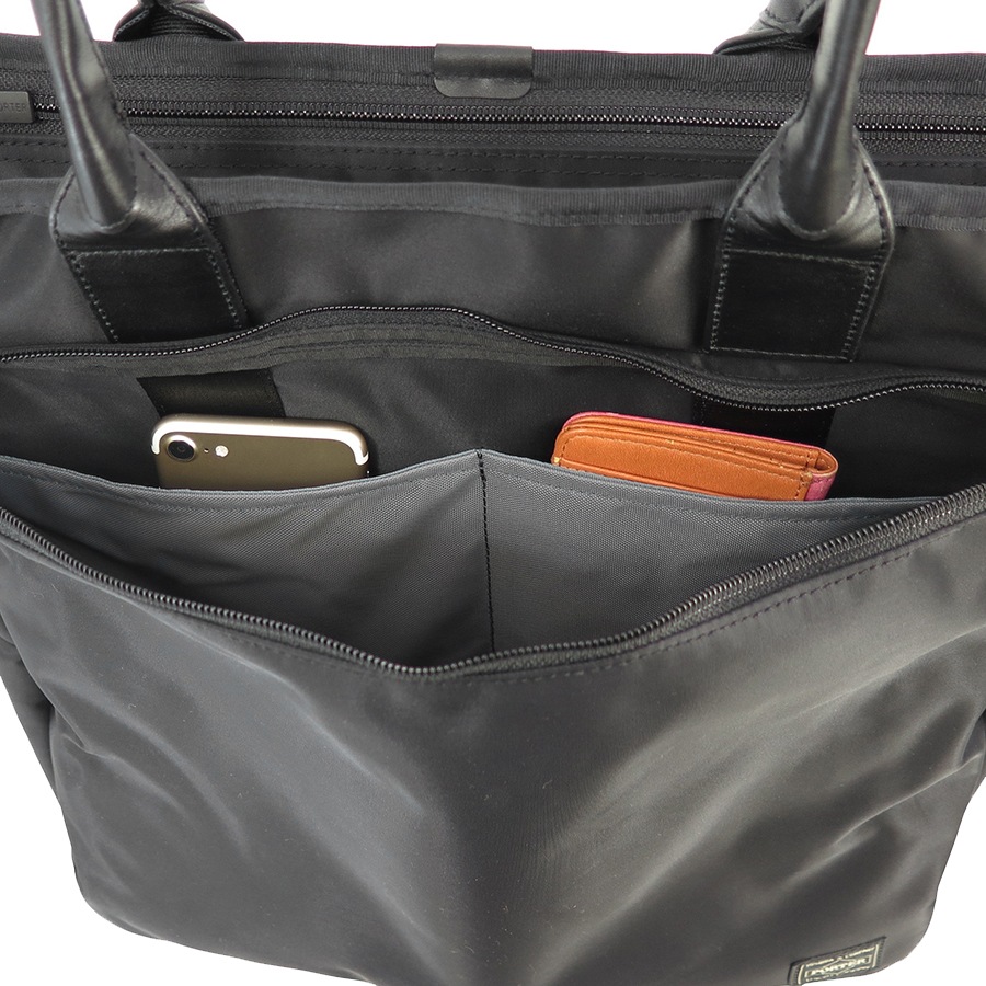 ポーター タイム トートバッグ 655-17874 （カラー：ブラック