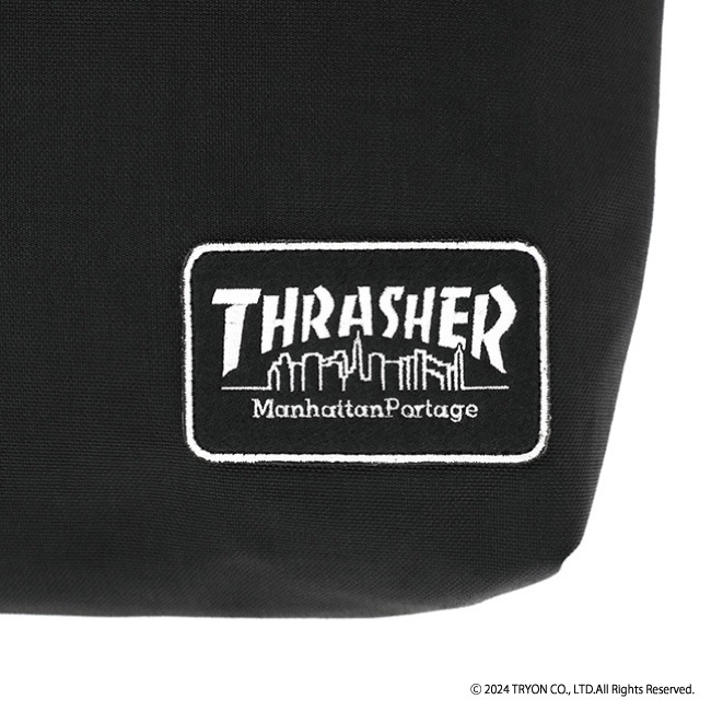 ٤Υ٥ƥա Manhattan Portage ޥϥåݡơ Embroidered Patch THRASHER Хå ʥ顼֥å MP1482EPTHRASHER