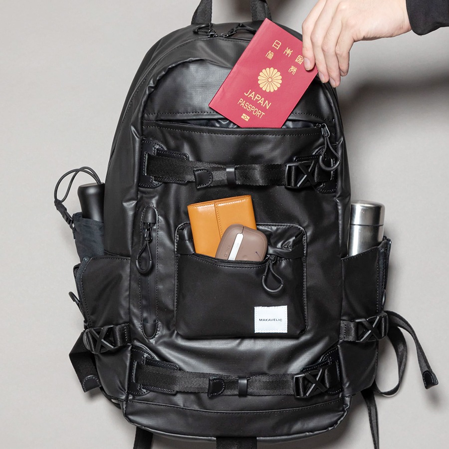 �����٤�Υ٥�ƥ��ա� MAKAVELIC �ޥ���٥�å� BIND UP 2 BACKPACK Ripstop Mix �Хå��ѥå� �ʥ��顼���֥�å��� 3125-10101