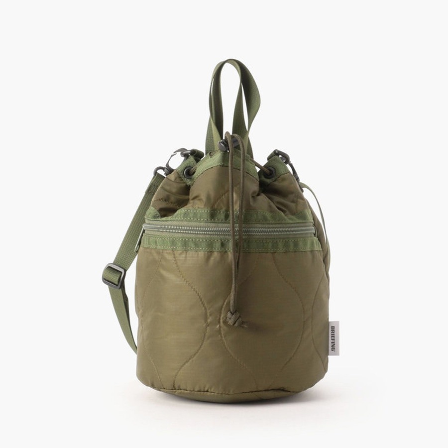 �����٤�Υ٥�ƥ��ա� �֥꡼�ե��� BRIEFING ��С����֥�ɥ������ȥ�󥰥������� MF RIVERSIBLE DRAWSTRING SHOULDER �ʥ��顼�����꡼�֡ߥ������� BRA253L51