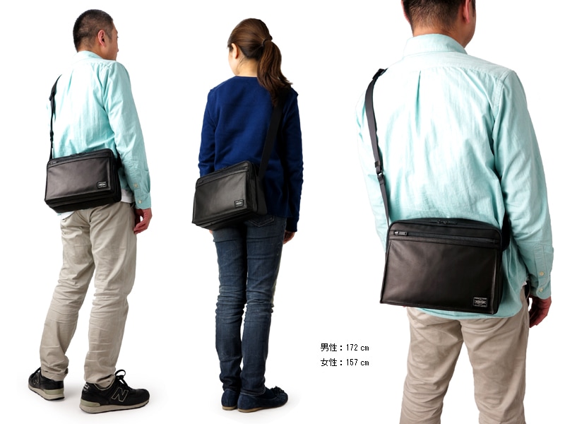 12/31迄の特価　PORTER　アメイズ　オールレザー　ショルダーバッグ 12/31迄の特価 PORTER アメイズ オールレザー ショルダーバッグ