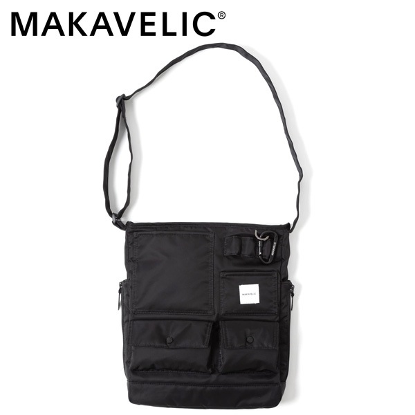 �����٤�Υ٥�ƥ��ա� MAKAVELIC �ޥ���٥�å� SIERRA Grace Multi Pocket Tote Bag ���������ȡ��ȥХå� �ʥ��顼���֥�å��� 3125-10202
