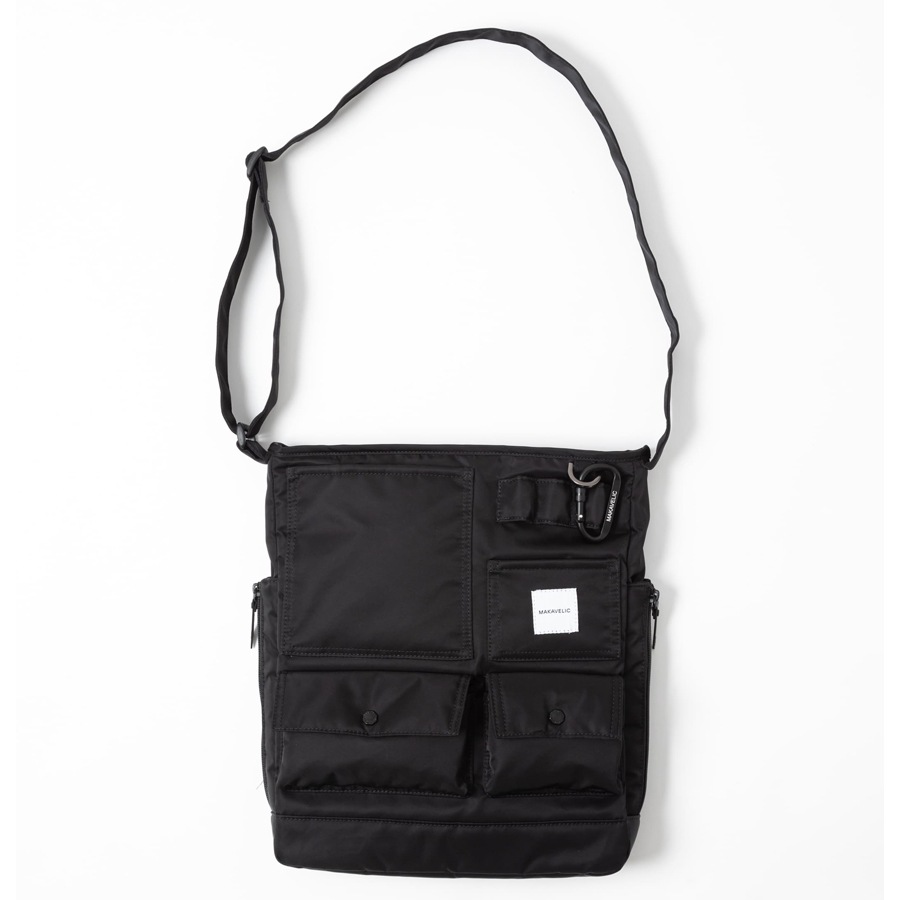 �����٤�Υ٥�ƥ��ա� MAKAVELIC �ޥ���٥�å� SIERRA Grace Multi Pocket Tote Bag ���������ȡ��ȥХå� �ʥ��顼���֥�å��� 3125-10202