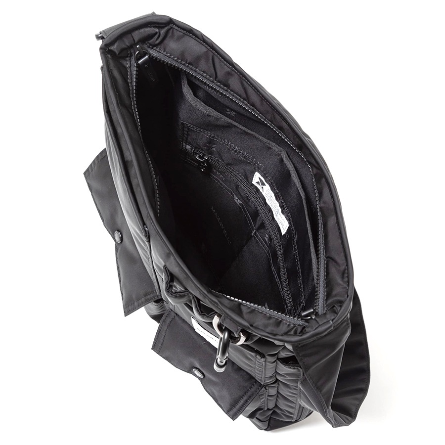 �����٤�Υ٥�ƥ��ա� MAKAVELIC �ޥ���٥�å� SIERRA Grace Multi Pocket Tote Bag ���������ȡ��ȥХå� �ʥ��顼���֥�å��� 3125-10202