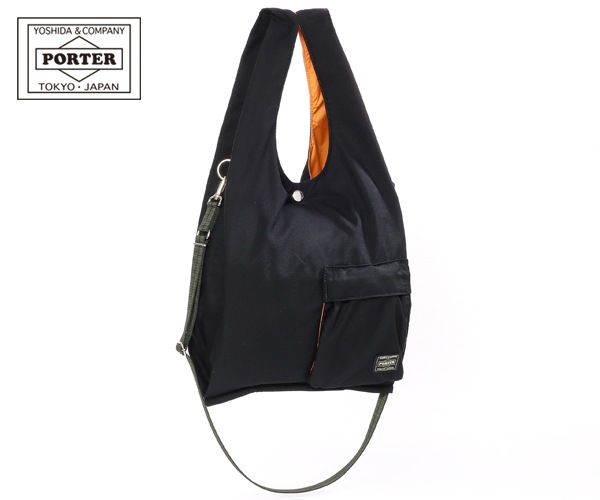 PORTER バガー ブラック/オレンジ BAGGER(バガー) CVS BAG | 吉田カバンホームページ | YOSHIDA & Co.