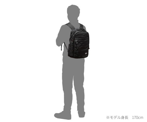 アクティブナイロン デイパック ブラック EXCLUSIVE BALLISTIC NYLON DAY PACK/KHAKIエクスクルーシブバリ