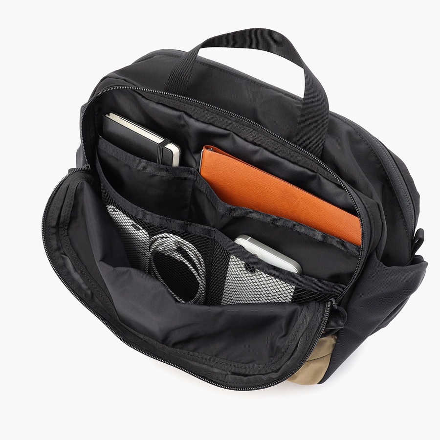 �����٤�Υ٥�ƥ��ա� �֥꡼�ե��� BRIEFING 2WAY�ҥåץѥå� 2WAY HIP PACK �ʥ��顼���֥�å��ߥ١������ BRA251L35