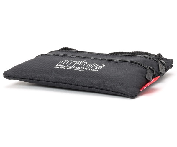 Manhattan Portage �ޥ�ϥå���ݡ��ơ��� �����å��� �ʥ��顼�� �֥�å��� TRIPLEZIPPOUCH