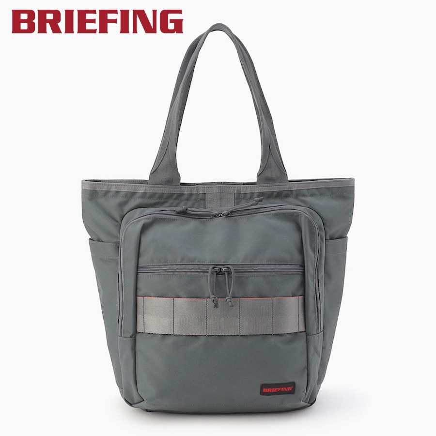 BRIEFING グレー トートバッグ 選べるノベルティ付】ブリーフィング BRIEFING トートバッグ BS BOX