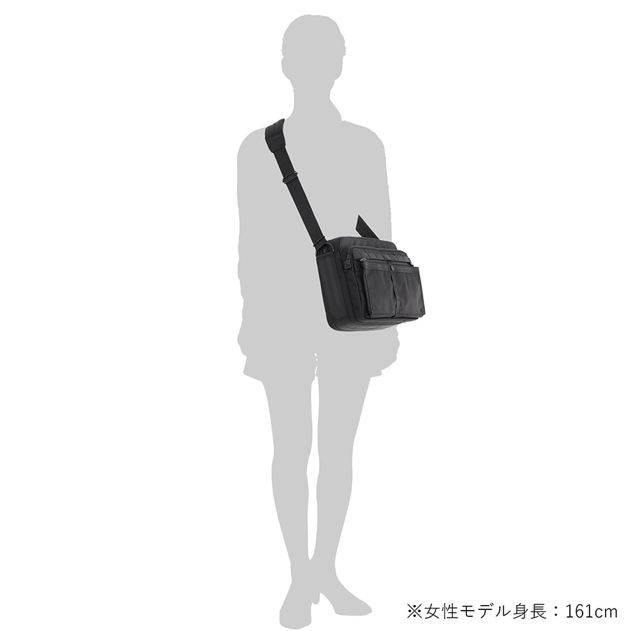 極美品 POTR スコープ ユーティリティ ショルダーバッグ お洒落