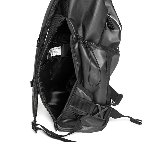 �����٤�Υ٥�ƥ��ա� MAKAVELIC �ޥ���٥�å� RICO Unit Roll Top Mountain Backpack �Хå��ѥå� �ʥ��顼���֥�å��� 3125-10106