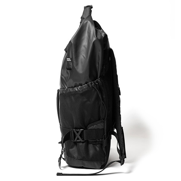 �����٤�Υ٥�ƥ��ա� MAKAVELIC �ޥ���٥�å� RICO Unit Roll Top Mountain Backpack �Хå��ѥå� �ʥ��顼���֥�å��� 3125-10106