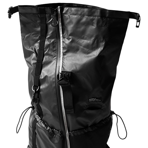 �����٤�Υ٥�ƥ��ա� MAKAVELIC �ޥ���٥�å� RICO Unit Roll Top Mountain Backpack �Хå��ѥå� �ʥ��顼���֥�å��� 3125-10106