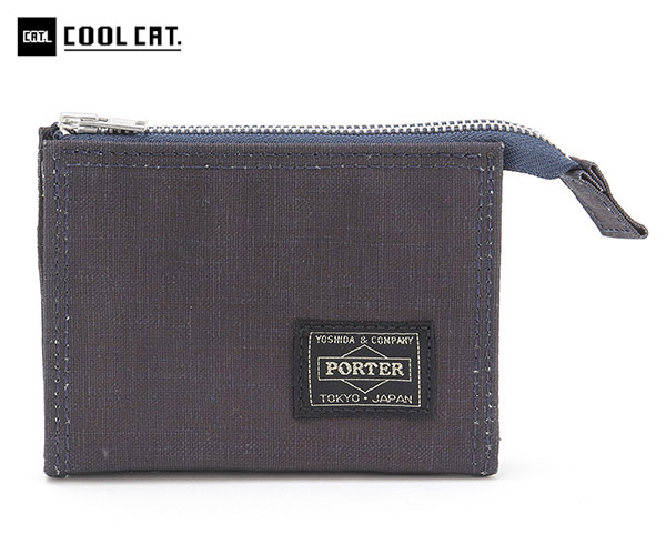 【新品未使用】Porter DUCK ZIP WALLET ネイビー PORTER - ポーター ダック ジップウォレット （ネイビー）の通販