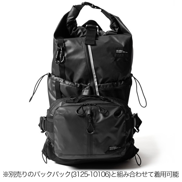 �����٤�Υ٥�ƥ��ա� MAKAVELIC �ޥ���٥�å� RICO Unit 2Way Waist Bag 2WAY�������ȥХå� �ʥ��顼���֥�å��� 3125-10303