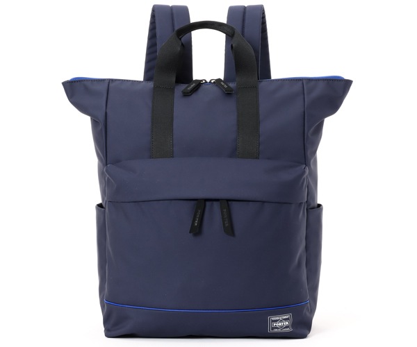 美品 ☆ PORTER ポーター 2WAY デイバック バック パック ネイビー ポーター ムース 2WAYデイパック(L) 751-28176 （カラー