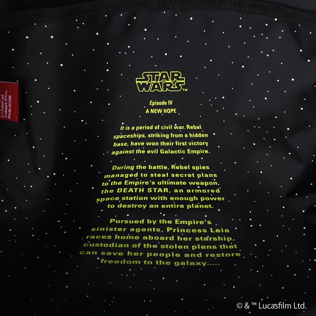 ٤Υ٥ƥա Manhattan Portage ޥϥåݡơ STAR WARS Хåѥå ʥ顼֥å MP2236STW25