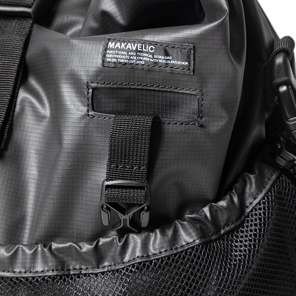 �����٤�Υ٥�ƥ��ա� MAKAVELIC �ޥ���٥�å� RICO Unit 2Way Roll Top Messenger Bag 2WAY��å��󥸥㡼�Хå� �ʥ��顼���֥�å��� 3125-10504