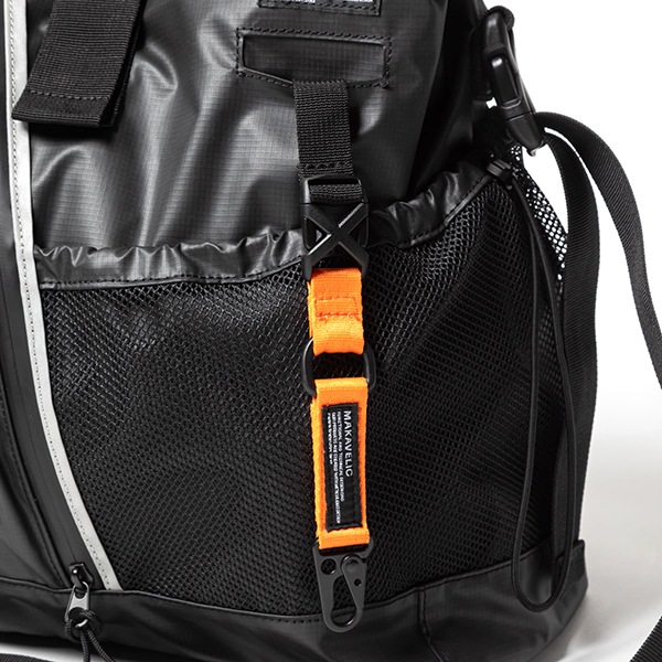 �����٤�Υ٥�ƥ��ա� MAKAVELIC �ޥ���٥�å� RICO Unit 2Way Roll Top Messenger Bag 2WAY��å��󥸥㡼�Хå� �ʥ��顼���֥�å��� 3125-10504