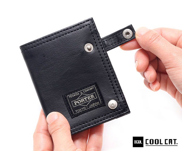 PORTERブラック ケース ポーター フリースタイル カードケース 707-08228 （カラー：ブラック