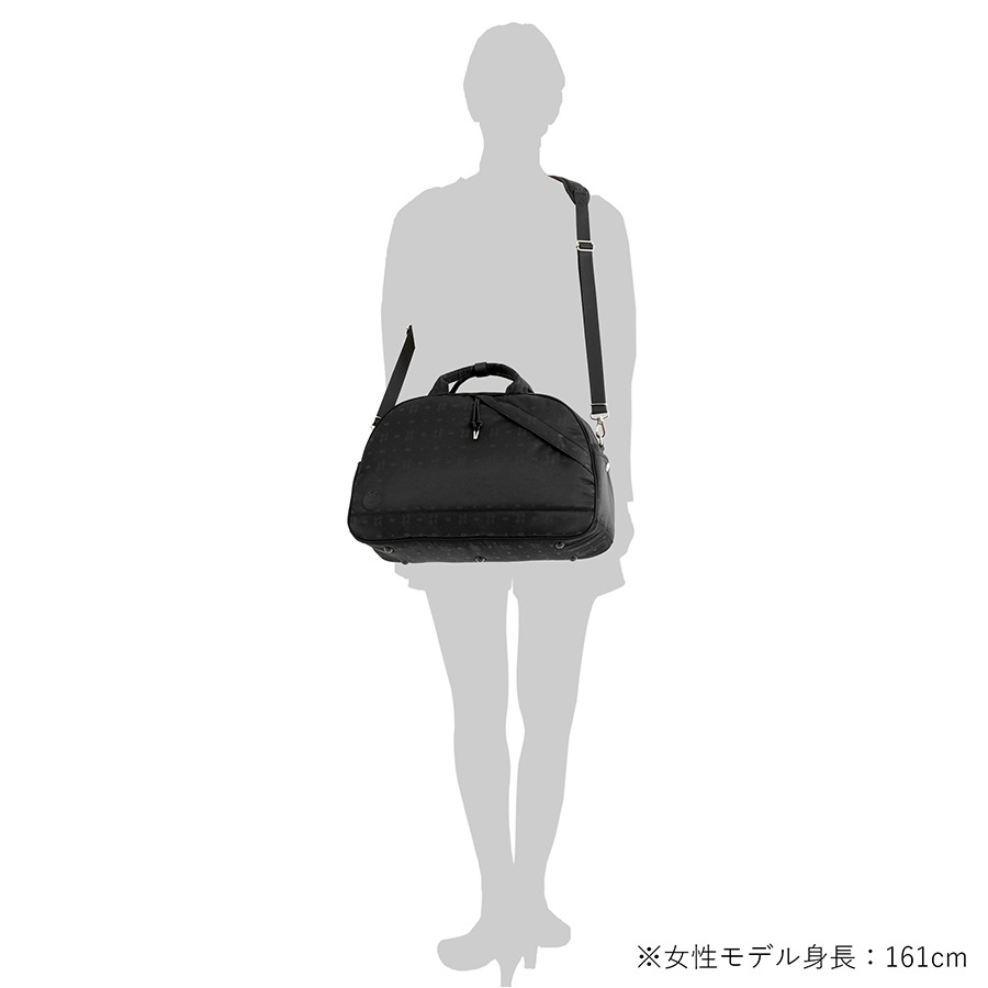POTR モノグラム 2WAYボストンバッグ 998-19804 （カラー：ブラック