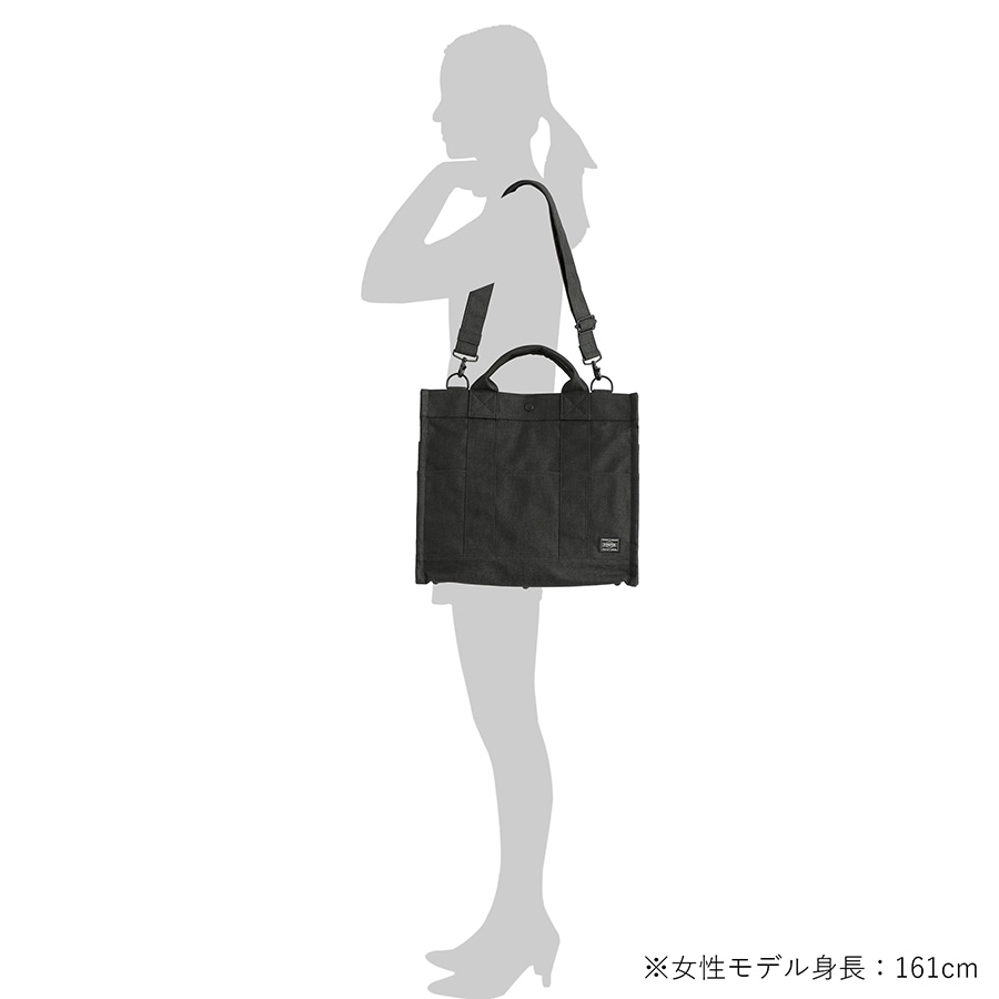 ポーター スモーキー 2WAYトートバッグ 592-27627 PORTER SMOKY