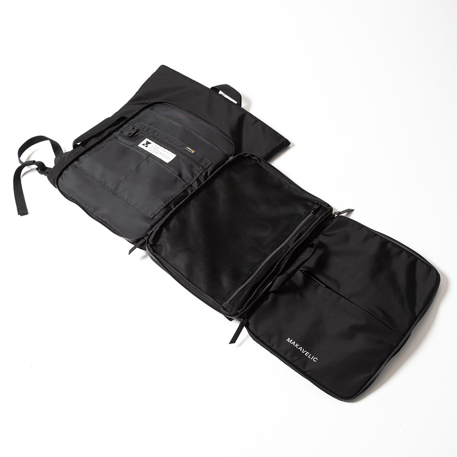 ٤Υ٥ƥա MAKAVELIC ޥ٥å BUSINESS.TRAVEL ELITE DAYPACK ǥѥå ʥ顼֥å 3124-10112