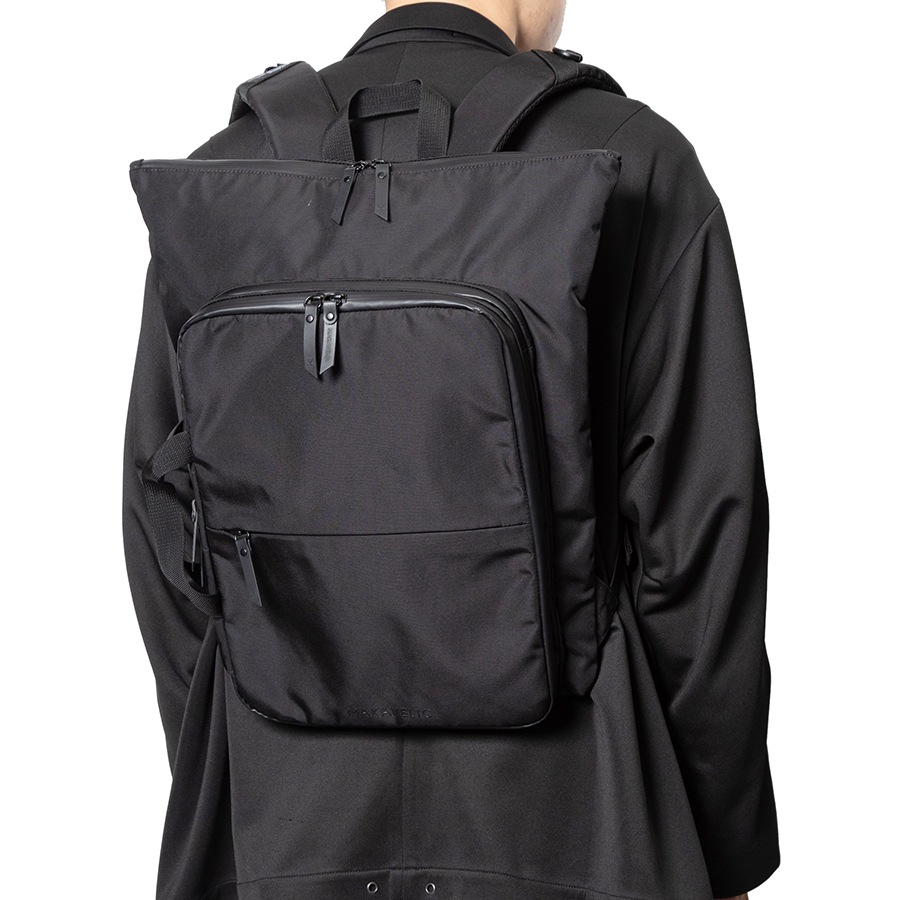 ٤Υ٥ƥա MAKAVELIC ޥ٥å BUSINESS.TRAVEL ELITE DAYPACK ǥѥå ʥ顼֥å 3124-10112
