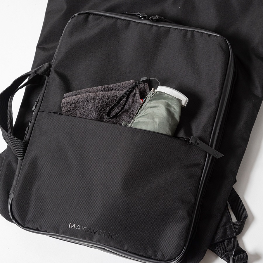 ٤Υ٥ƥա MAKAVELIC ޥ٥å BUSINESS.TRAVEL ELITE DAYPACK ǥѥå ʥ顼֥å 3124-10112