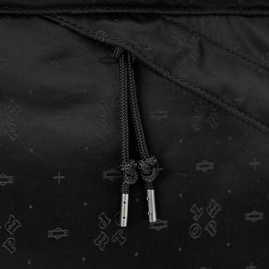 POTR モノグラム トートバッグ 998-05481 （カラー：ブラック