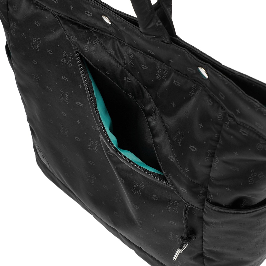 POTR モノグラム トートバッグ 998-05481 （カラー：ブラック） | ピー