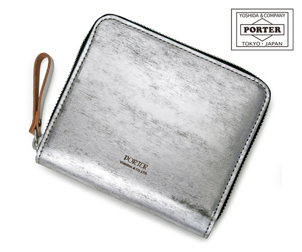 PORTER FOIL 二つ折り財布 195-01330 シルバー ポーター 楽天市場】ポーター フォイル ウォレット 195-01330 吉田カバン