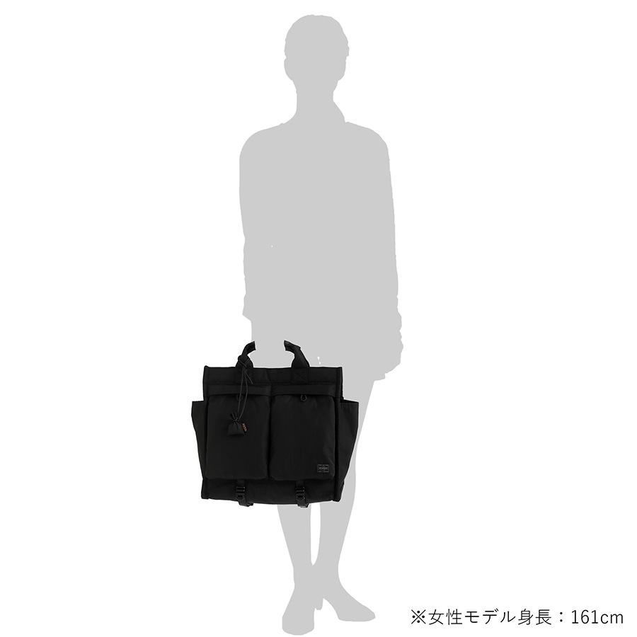 美品 ポーター センシズ 2way トートバッグ L 黒 ナイロン A4 SENSES(センシズ) TOTE BAG(L) | 吉田カバンホームページ