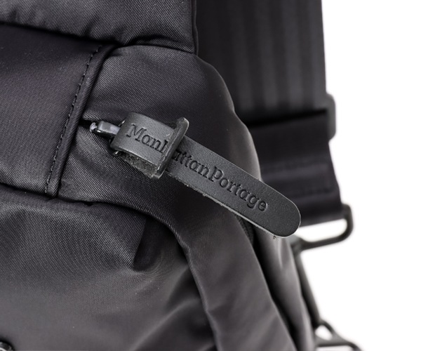 �����٤�Υ٥�ƥ��ա� Manhattan Portage BLACK LABEL �ޥ�ϥå���ݡ��ơ��� �֥�å��졼�٥� �ܥǥ��Хå� �ʥ��顼���֥�å��� MP1922TWLBL
