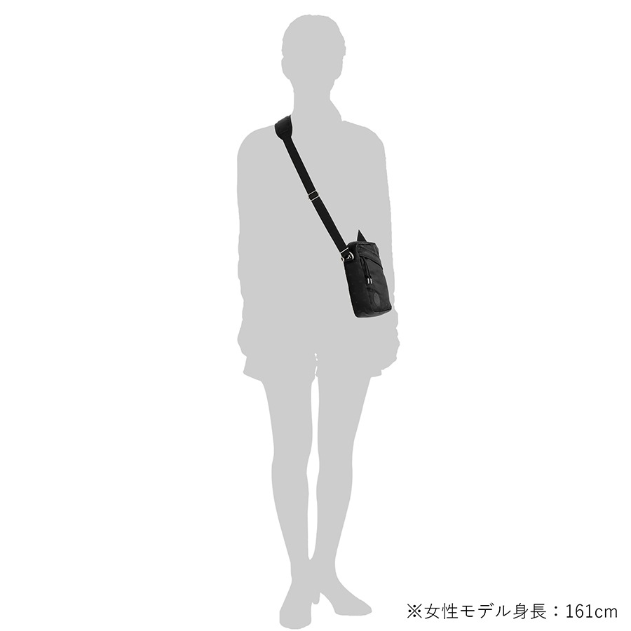 【美品】ポーター モノグラム バーティカル ショルダーバッグ 総柄 メンズ 黒 PORTER POTR モノグラム バーティカル ショルダーバッグ 998