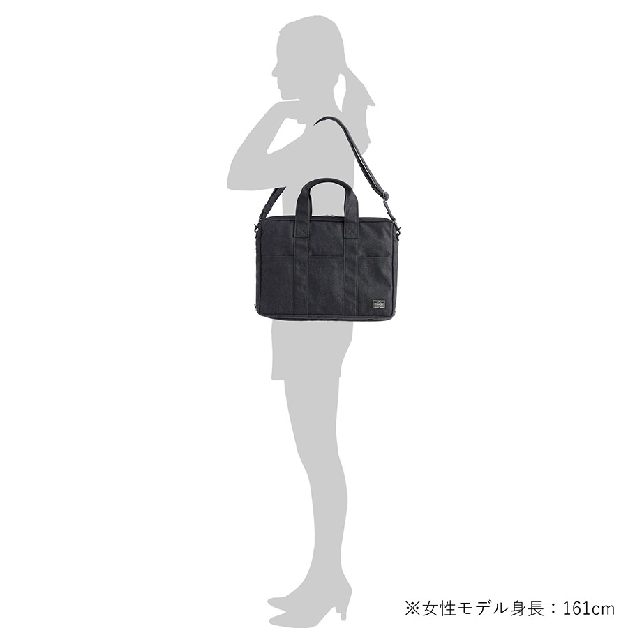 未使用級 ポーター スモーキー 2way ショルダーバッグ ブリーフケース レア ポーター スモーキー 2WAYブリーフケース 592-27530 PORTER