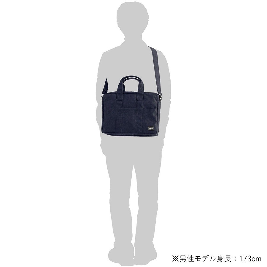 �ݡ����� ���⡼���� 2WAY�֥꡼�ե����� 592-27530 PORTER SMOKY 2WAY BRIEFCASE �ʥ��顼���ͥ��ӡ���