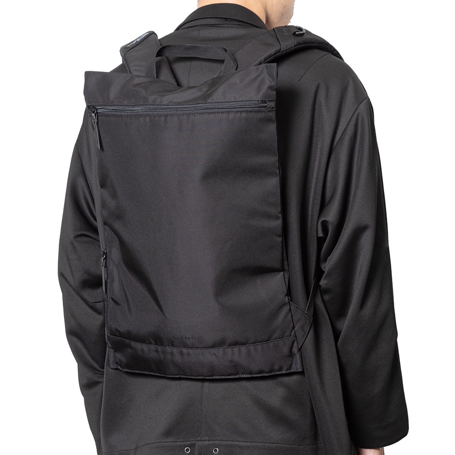 �����٤�Υ٥�ƥ��ա� MAKAVELIC �ޥ���٥�å� BUSINESS.TRAVEL SMART UTILITY BAG ���å����å� �ʥ��顼���֥�å��� 3124-10115