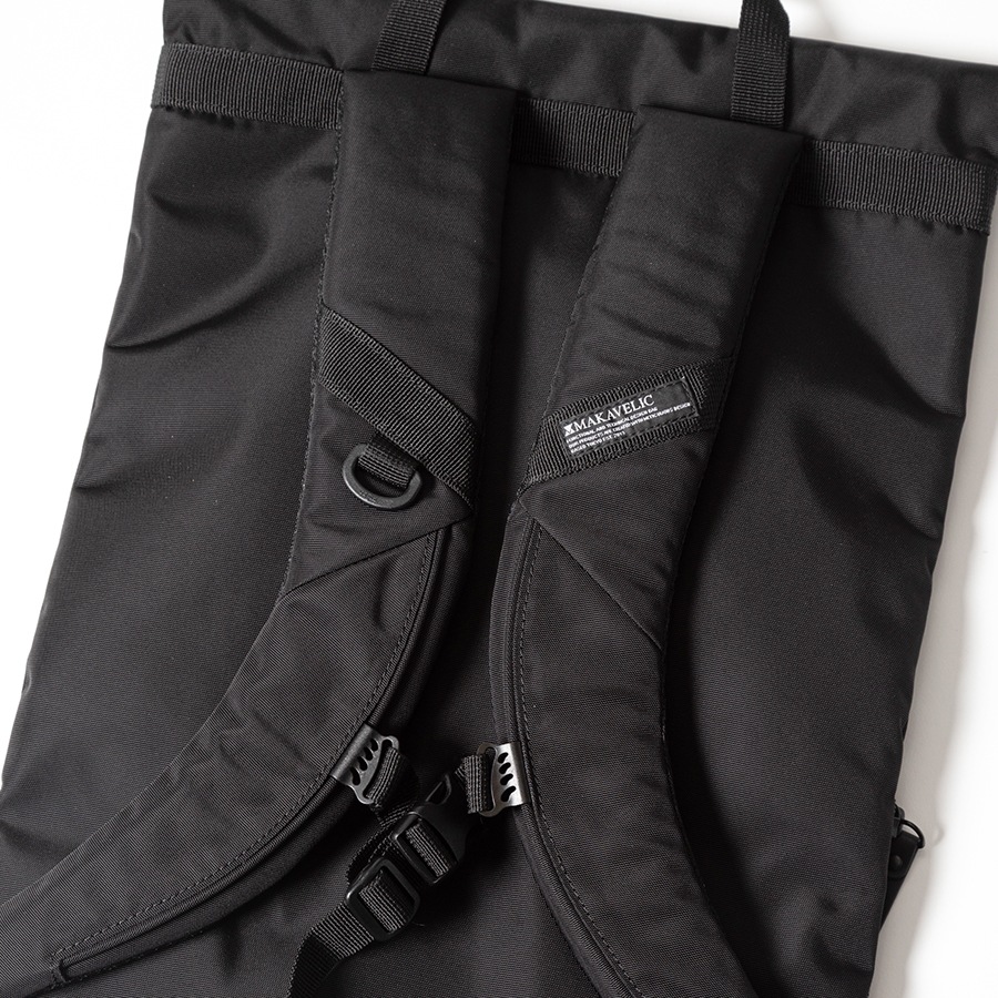 �����٤�Υ٥�ƥ��ա� MAKAVELIC �ޥ���٥�å� BUSINESS.TRAVEL SMART UTILITY BAG ���å����å� �ʥ��顼���֥�å��� 3124-10115