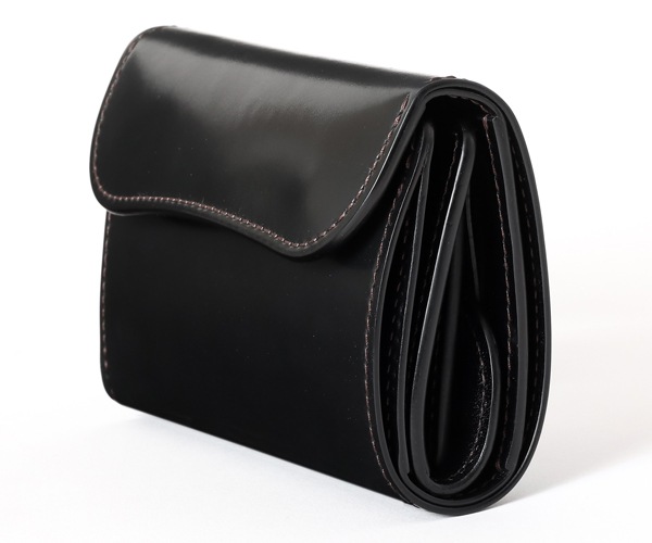 WILDSWANS BYRNE BLACK ワイルドスワンズ バーン　ブラック WILD SWANS（ワイルドスワンズ）BYRNE（バーン）3つ折り