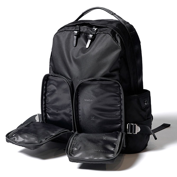�����٤�Υ٥�ƥ��ա� MAKAVELIC �ޥ���٥�å� SIERRA Essential Daypack �ǥ��ѥå� �ʥ��顼���֥�å��� 3125-10107