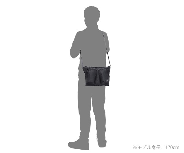 ポーター コンパート ショルダーバッグ 538-16164 （カラー：ブラック